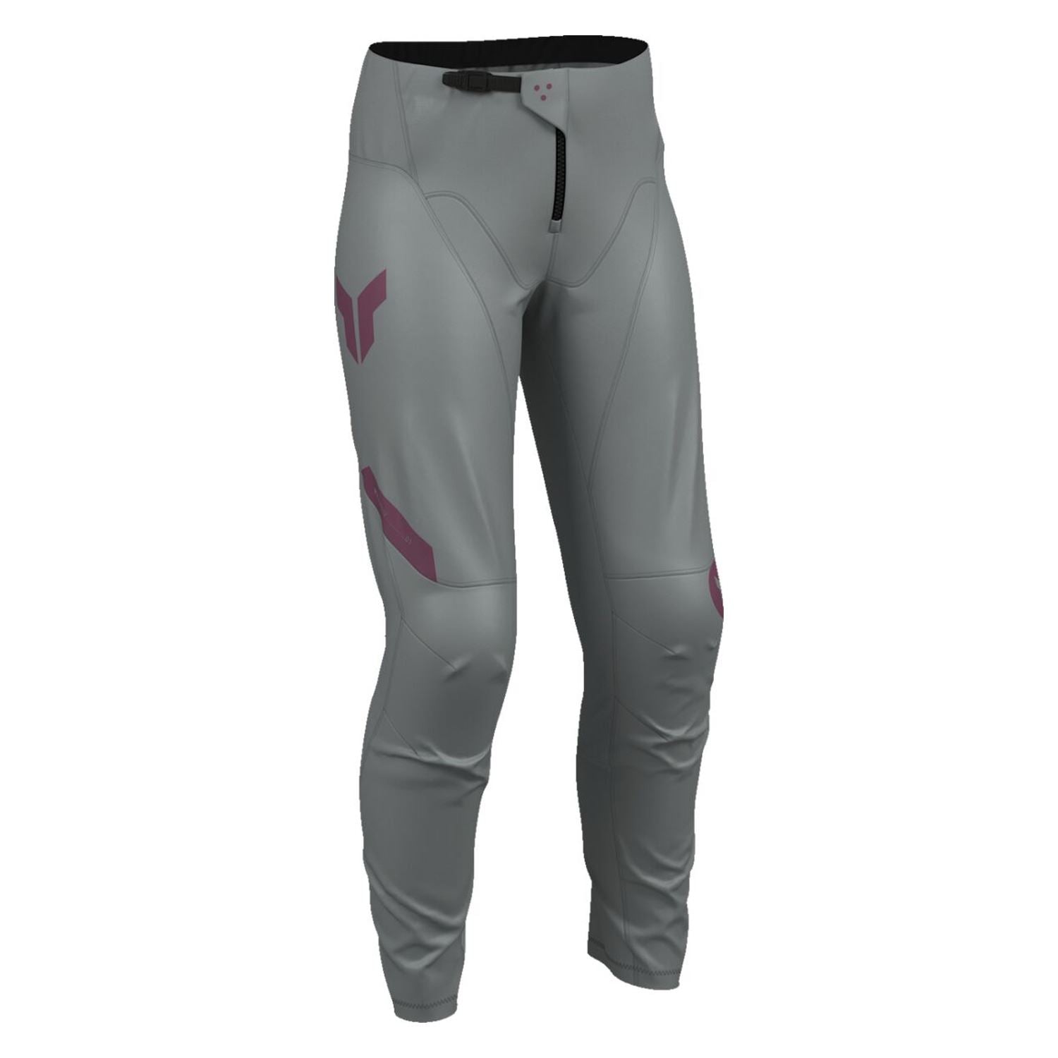 Thor 2026 Womens Ridemode Menace Purple Grey MX Pants